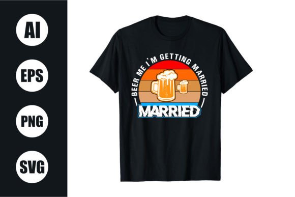 Download Bachelor Party Retro Wavy T Shirt Design - Wavy Collection