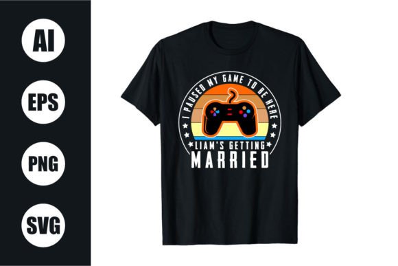 Download Bachelor Party Retro Wavy T Shirt Design - Wavy Collection