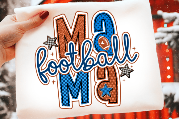 Download Football Mama Svg, Retro Football Png - Premium Resources