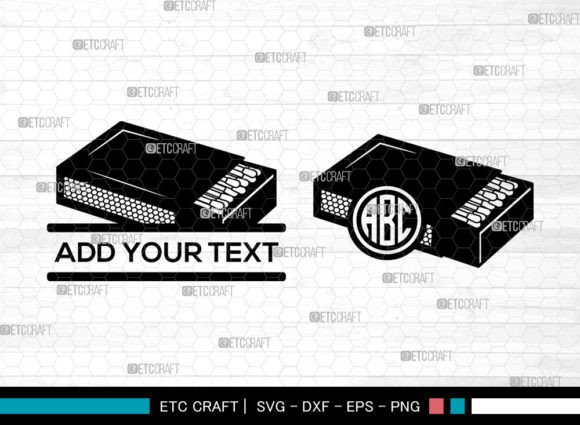 Download Match and Matchbox Monogram SVG - Premium Resources