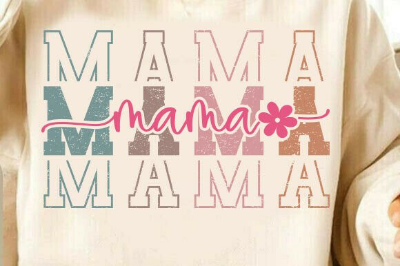 Download Distressed Mama PNG, Varsity Mama SVG - Mama svg Collection
