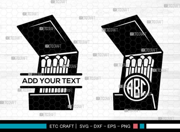 Download Match and Matchbox Monogram SVG - Premium Resources