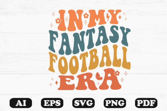 Download In My Fantasy Football Era Retro Wavy Sv - Wavy Collection