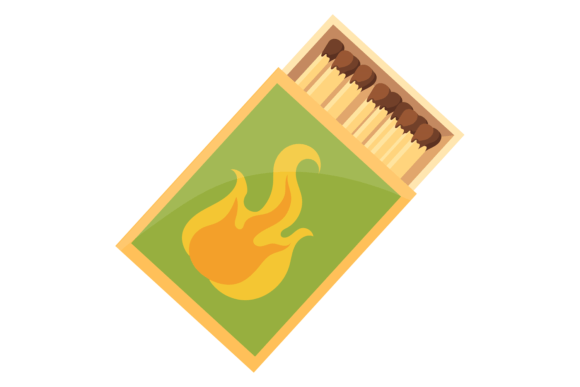 Download Matchbox Cartoon Icon. Open Box with Mat - Matchbox Collection