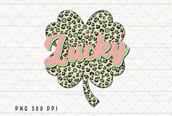 Download Lucky Shamrock St. Patricks Retro PNG - Lucky shamrock Collection